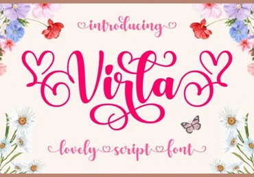 Creativefabrica Virla Font слив