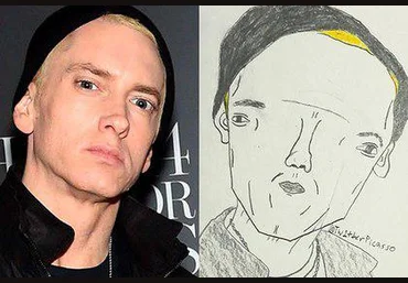 Интересная серая схема на рисовке картин слив