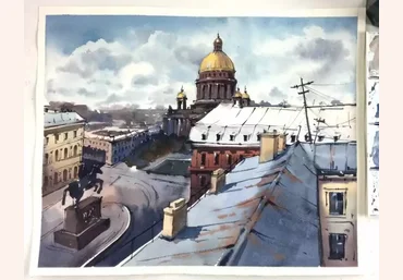 Дарья Куцаева Крыши Санкт-Петербурга слив