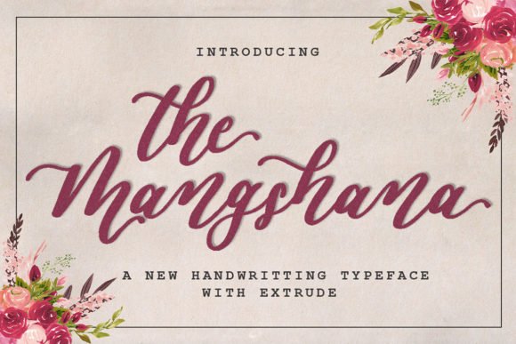 Creativefabrica The Mangshana Font 2021 слив курса