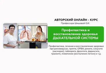 Ольга Шишова Профилактика и лечение заболеваний дыхательной системы 2021 слив