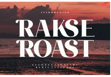 Creativefabrica Rakse Roast Font 2022 слив