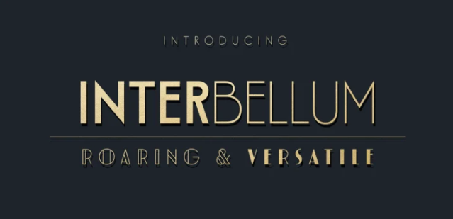 Myfonts Interbellum Font 2021 слив курса