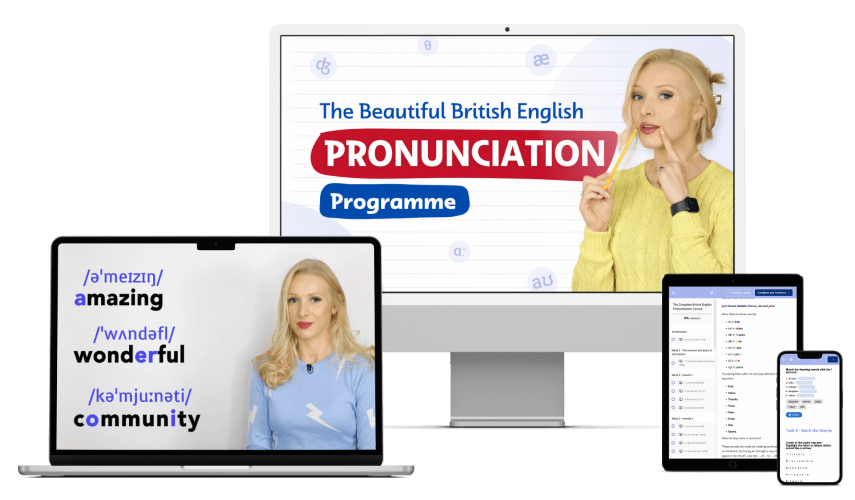 English with Lucy Красивое произношение британского английского 2024 слив курса
