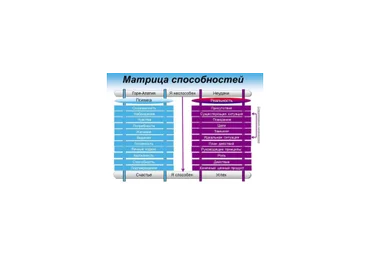 Процессинг по матрице способностей   матрица - Матвеев 2015 слив