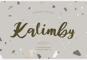 Creativefabrica Kalimby Font слив