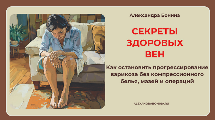 Александра Бонина Секреты здоровых вен. Пакет 1. Только семинар 2024 слив курса