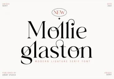 Creativefabrica Mollie Glaston Font слив