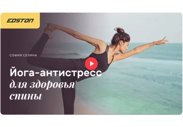 Edston София Селина ― Йога-Антистресс для здоровья спины 2024 скачать слив
