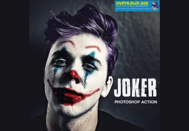 Graphicriver Joker Photoshop Action слив