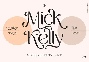 Creativemarket Mick Kelly Font слив