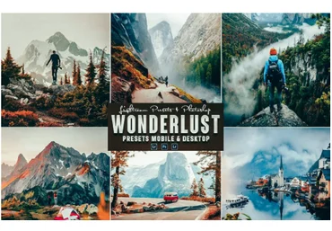 Elements.Envato Wonderlust Photoshop Action & Lightrom Presets 2021 слив