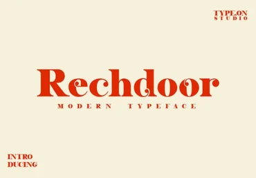 Creativefabrica Rechdoor Font 2021 слив