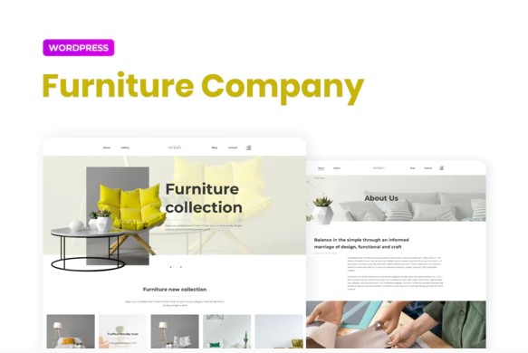 Themeforest Enkel – Furniture Company Template Kit слив курса