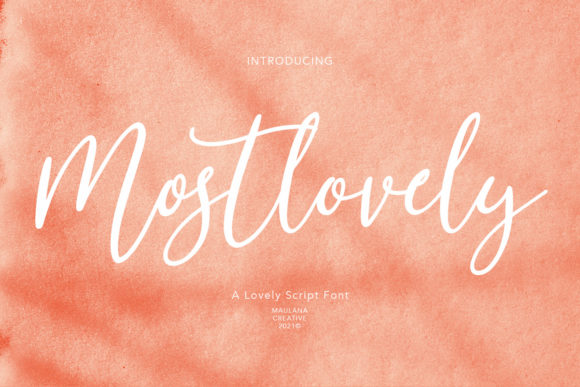 Creativefabrica Mostlovely Font слив курса