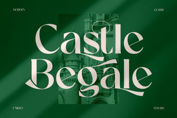 Creativefabrica Castle Begale Font 2021 слив курса