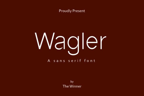 Creativefabrica Wagler Font 2021 слив курса