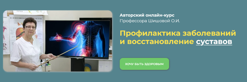 Ольга Шишова Профилактика заболеваний и восстановление суставов 2022 слив курса