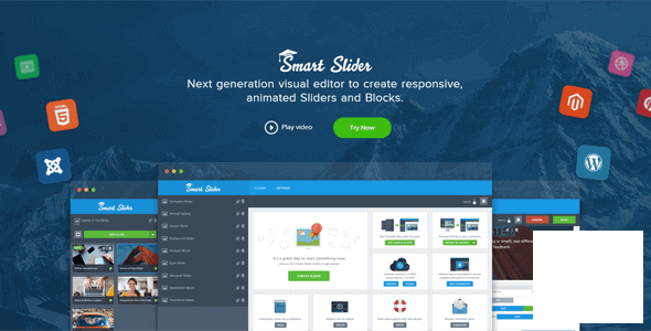 Smartslider3 Smart Slider 3 PRO v3.4.1.11 NULLED - слайдер для WordPress слив курса