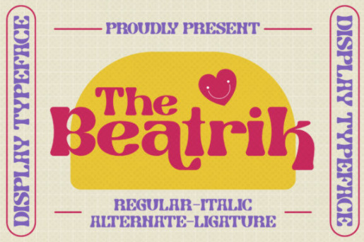 Creativefabrica The Beatrik Font 2021 слив курса