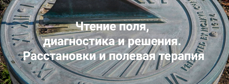 Елена Веселаго Чтение поля, диагностика и решения. Расстановки и полевая терапия 2024 слив курса