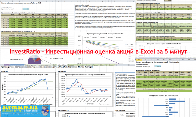 Василий Жданов InvestRatio - анализ акций и облигаций в Excel за 5 минут 2020 слив курса