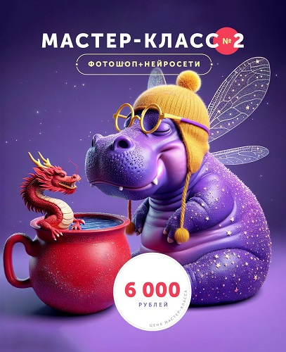 Helen Fiolett Нейросети + фотошоп. Мастер-класс №2 2024 слив курса
