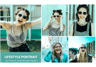 Elements.Envato LifeStyle Portrait Action & Lightrom Presets 2021 слив