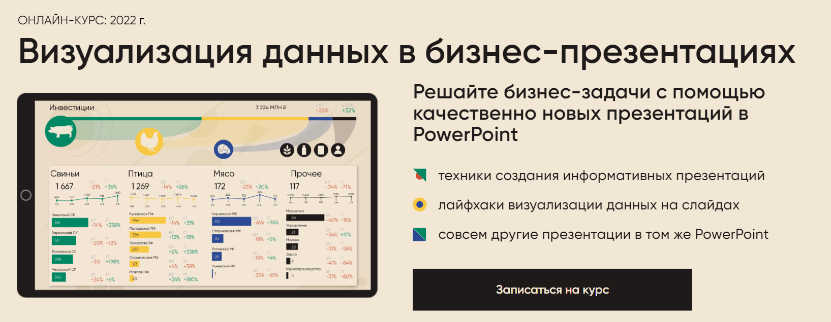 Алексей Колоколов Визуализация данных в бизнес-презентациях 2022 слив курса