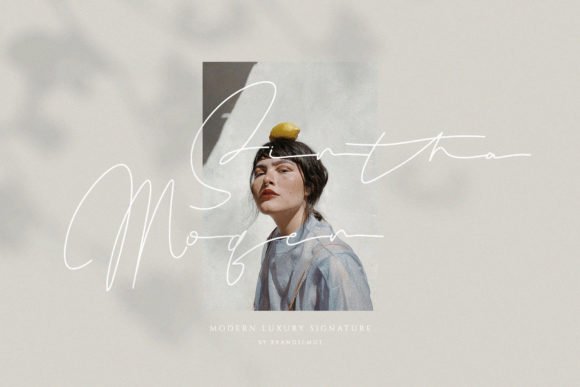 Creativefabrica Sintha Moqen Font 2021 слив курса