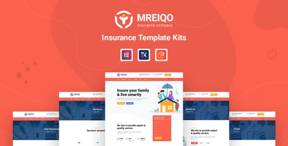 Themeforest Mreiqo - Insurance Template Kits слив курса