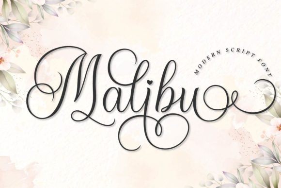 Creativefabrica Malibu Font слив курса