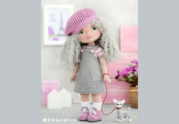 Viktoriya Goldfish VikGoldFish Кукла Мишель 2023 слив