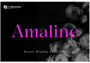 Fontbundles Amaline Font 2021 слив