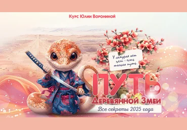 Юлия Воронина Путь Деревянной змеи. Все секреты 2025 года. Тариф Голд 2025 слив