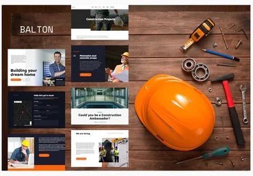 Themeforest Balton - Construction & Architecture Template Kit слив