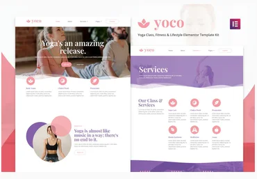 Themeforest Yoco - Yoga Studio Elementor Template Kit скачать слив
