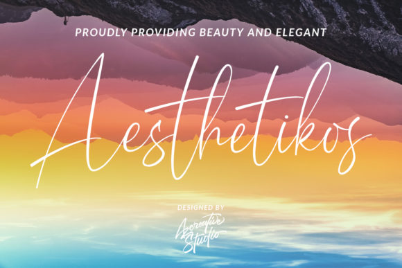 Creativefabrica Aesthetikos Font 2021 слив курса