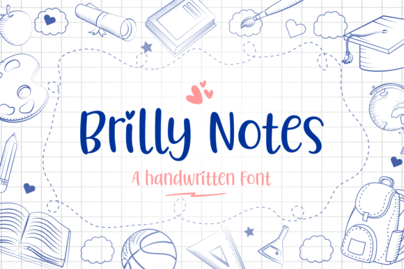 Creativefabrica Brilly Notes Font слив курса