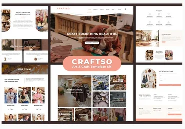 Themeforest Craftso - Crafting Elementor Template Kit слив
