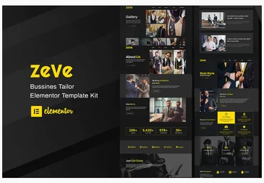 Themeforest Zeve - Tailor Service Elementor Template Kit скачать слив