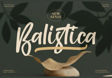 Creativefabrica Balistica Font 2021 слив