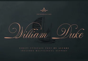 Creativefabrica William Duke Font слив