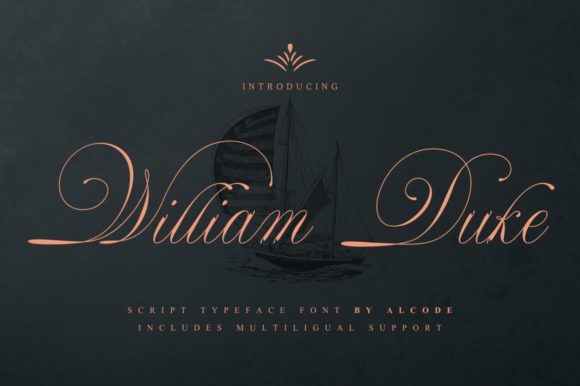 Creativefabrica William Duke Font слив курса