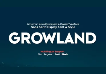 Fontbundles Growland Font 2021 слив