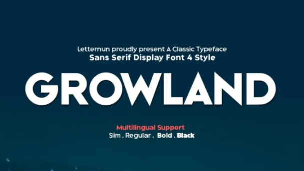 Fontbundles Growland Font 2021 слив курса