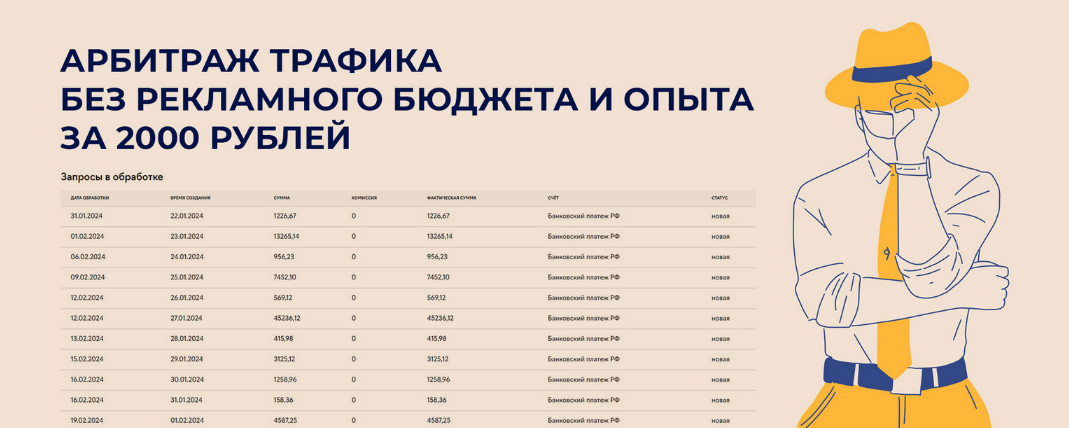Супер Слив infobiss Арбитраж трафика без рекламного бюджета и опыта 2024 слив курса