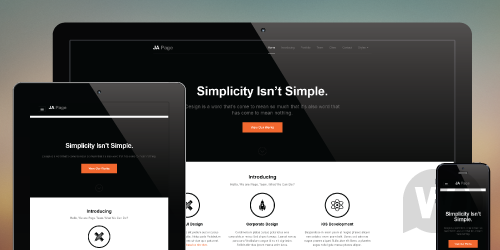 JA OnePage v1.1.8 - одностраничный шаблон для Joomla слив курса