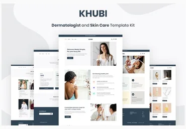 Themeforest Khubi - Dermatologist & Skin Care Template Kit слив
