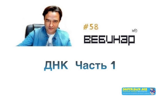 Lee Вебинар ДНК. Часть 1 слив курса
